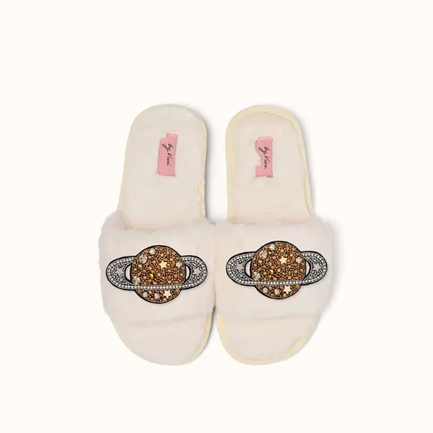 Bild von Brosche für Slipper: Saturn - by vivi.