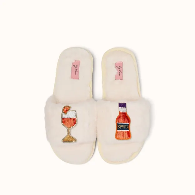 Bild von Brosche für Slipper: Spritz - by vivi.