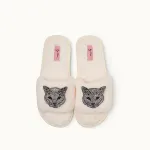 Bild von Broschen für Slipper: Kitty - by vivi.