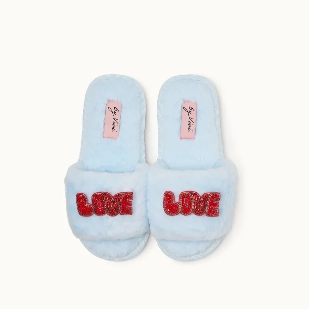 Bild von Broschen für Slipper: Love - by vivi.