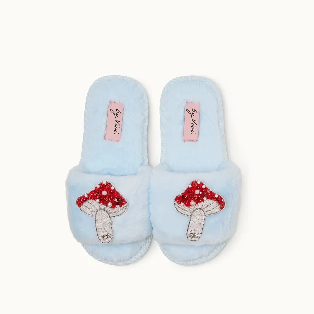 Bild von Broschen für Slipper: Mushrooms - by vivi.