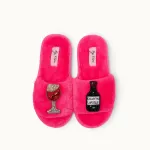 Bild von Broschen für Slipper: Red Wine - by vivi.