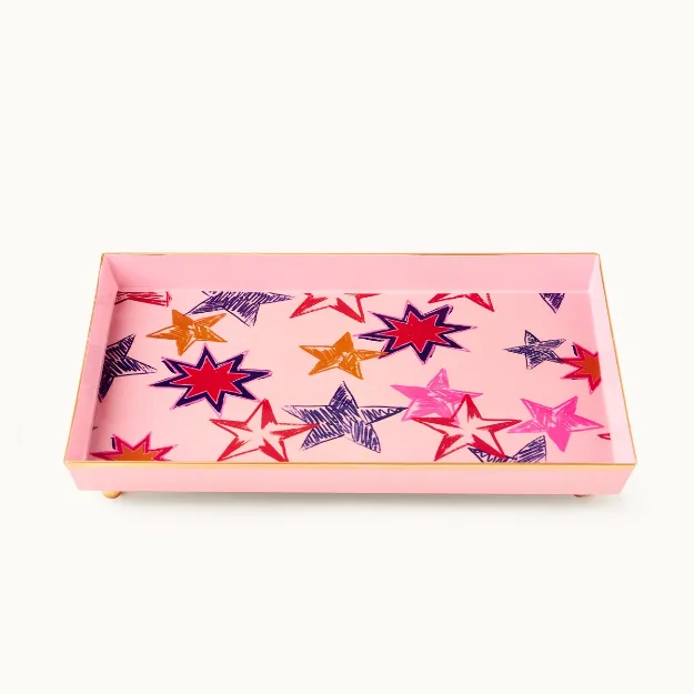 Bild von Deko Tablett Stars - by vivi.