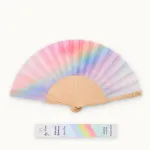 Bild von Fächer Einhorn Regenbogen - by vivi.