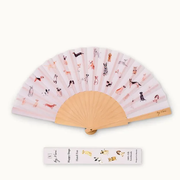 Bild von Fächer Happy Hunde - by vivi.