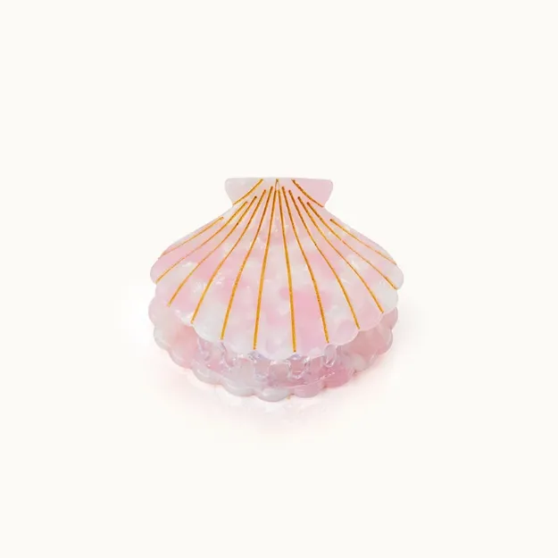 Bild von Haarklammer Muschelform Rosa - by vivi.