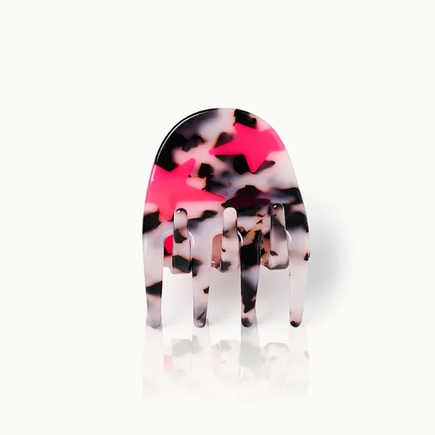 Bild von Haarklammer Star Pink Leo - by vivi.