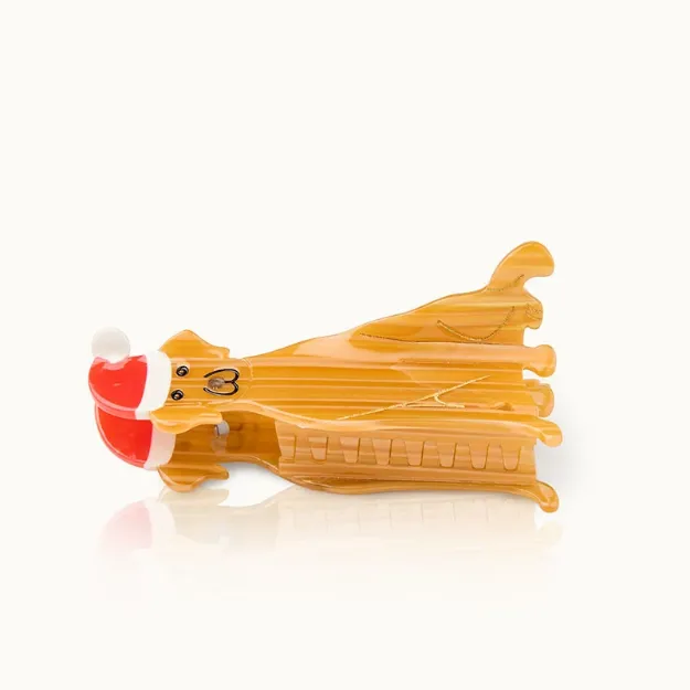 Bild von Haarklammer Labrador Weihnachten - by vivi.