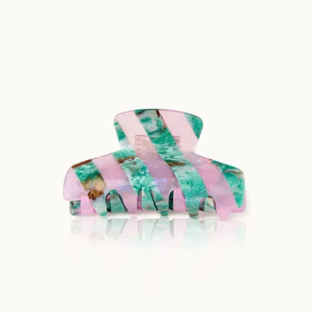 Bild von Haarklammer Stripes Aventurine - by vivi.