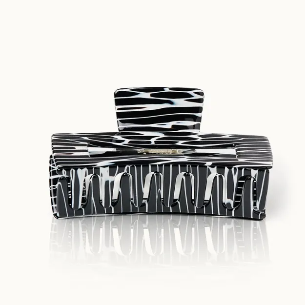 Bild von Haarklammer XL Black Lines - by vivi.