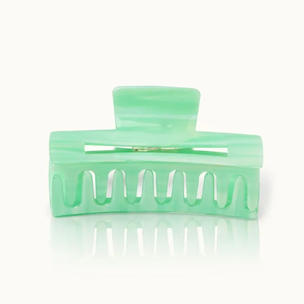 Bild von Haarklammer XL Green Lines - by vivi.