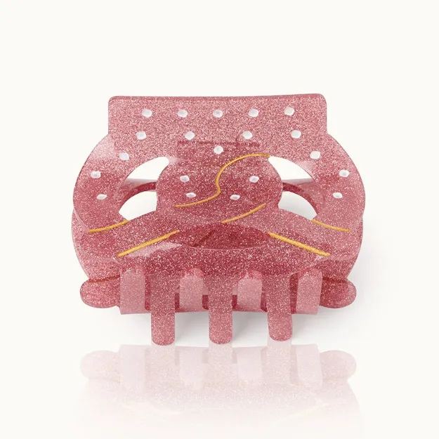 Bild von Haarklammer Breze Pink Big - by vivi.