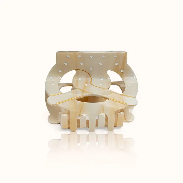 Bild von Haarklammer Breze White Big - by vivi.