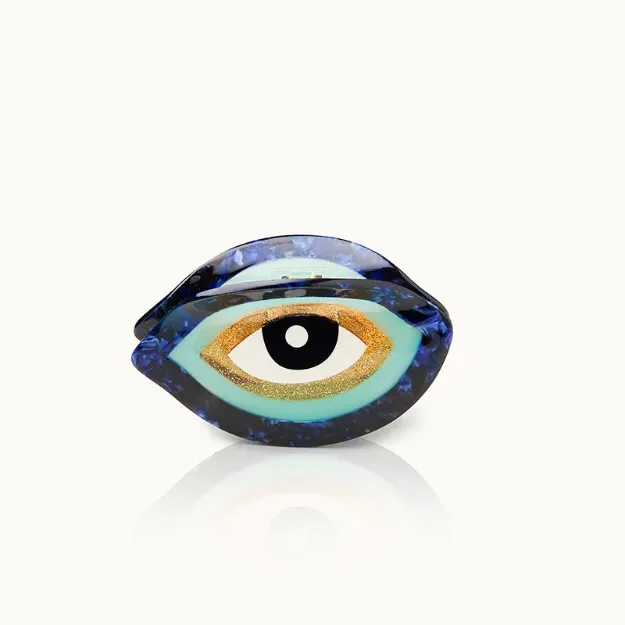 Bild von Haarklammer Evil Eye - by vivi.