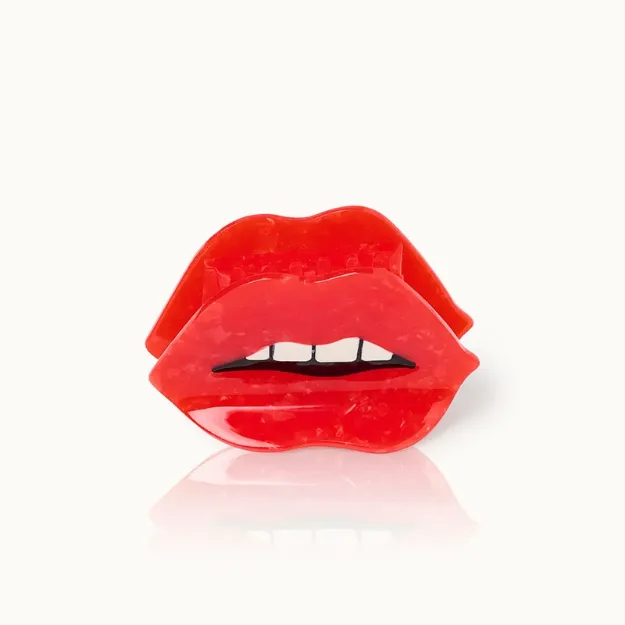 Bild von Haarklammer Lippen - by vivi.