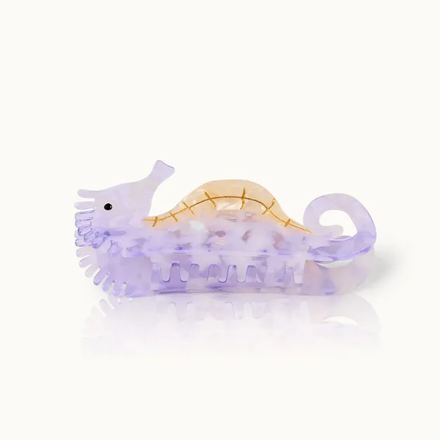 Bild von Haarklammer Seepferd Lavender - by vivi.