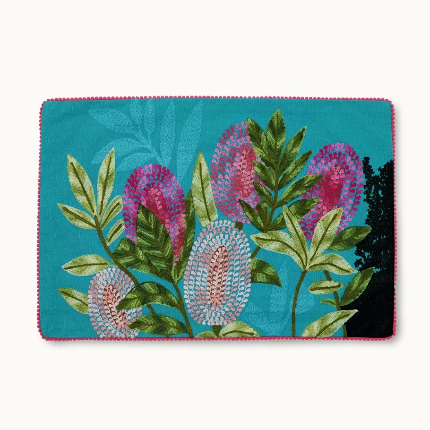 Bild von Kissenhülle Blumen - by vivi.