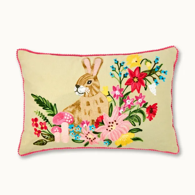 Bild von Kissenhülle Hase - by vivi.