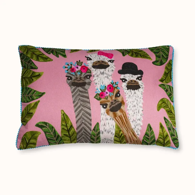 Bild von Kissenhülle Strauß - by vivi.