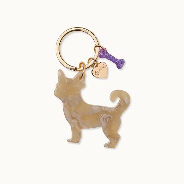 Bild von Schlüsselanhänger Chihuahua Pixi - by vivi.