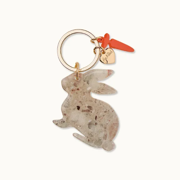 Bild von Schlüsselanhänger Hase - by vivi.
