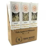 Bild von Green Tree Palo Santo & Olibanum Botanical Incense, 9 dicke Stäbchen