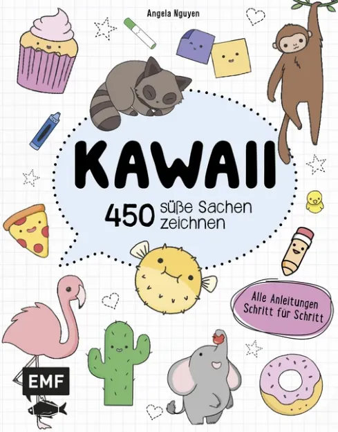 Bild von Nguyen A: Kawaii – 450 süsse Sachenzeichnen