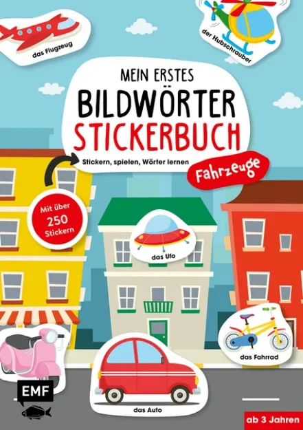 Bild von Mein erstes Bildwörter-Stickerbuch –Fahrzeuge