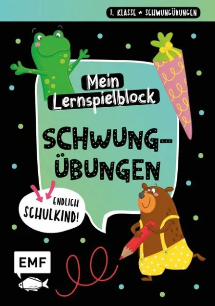 Bild von Endlich Schulkind! Mein Lernspielblock -Schwungübungen