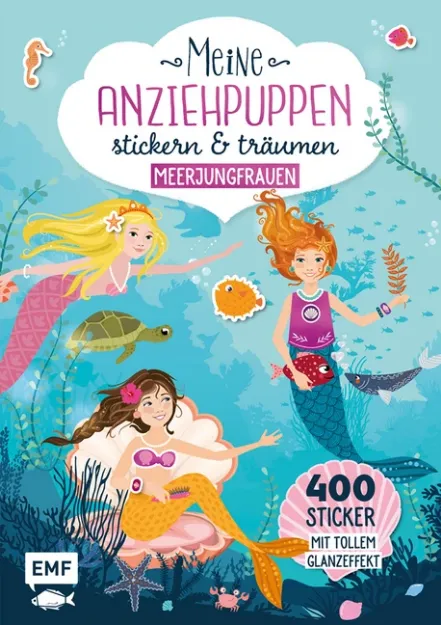 Bild von Meine Anziehpuppen – stickern & träumen:Meerjungfrauen