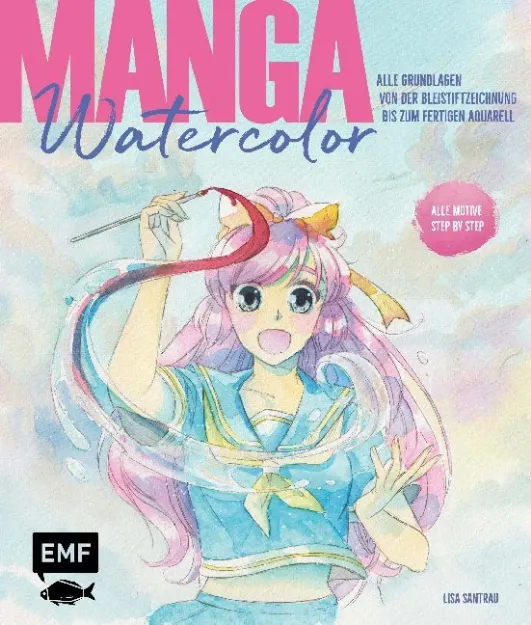 Bild von Santrau L: Manga Watercolor – AlleGrundlagen von der Bleistiftzeichnung b