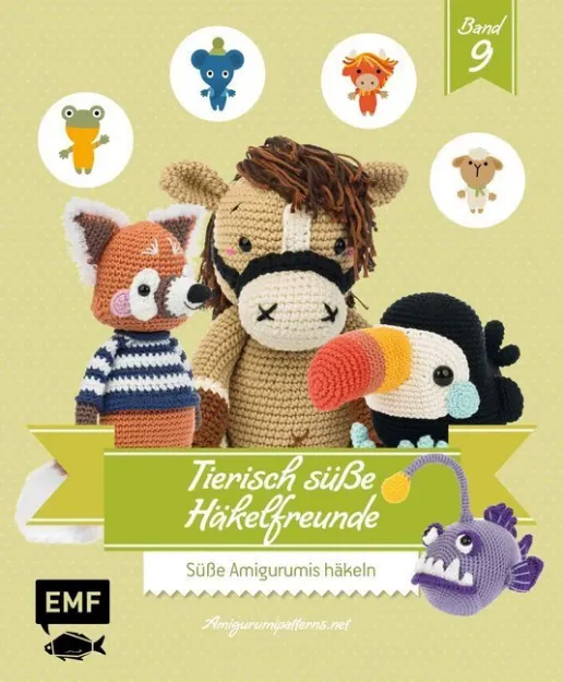 Bild von Amigurumipatterns.net: Tierisch süsseHäkelfreunde 9