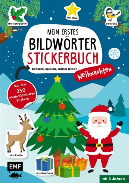 Bild von Mein erstes Bildwörter-Stickerbuch –Weihnachten