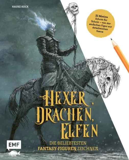 Bild von Kock H: Hexer, Drachen, Elfen – diebeliebtesten Fantasy-Figuren zeichnen