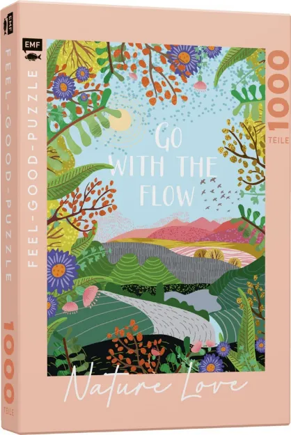 Bild von Feel-good-Puzzle 1000 Teile–&nbspNATURE LOVE: Go with the flow