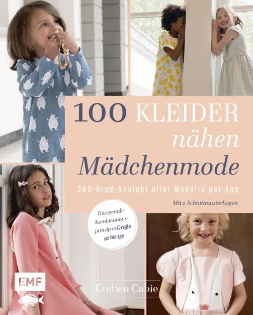 Bild von Cabie E: 100 Kleider nähen – Mädchenmode