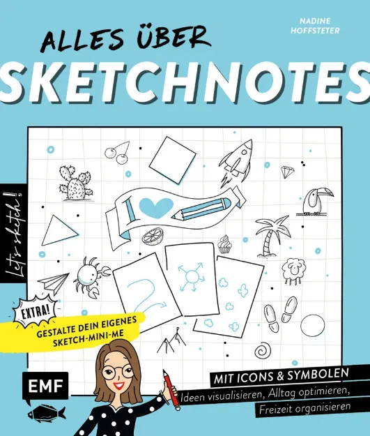Bild von Hoffsteter N: Let's sketch! Alles überSketchnotes – Mit Icons und Symbolen Id