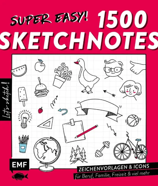 Bild von Let's sketch! Super easy! 1500Sketchnotes