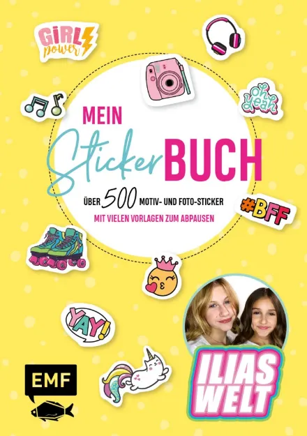 Bild von Ilias Welt: Ilias Welt – MeinStickerbuch: Über 500 Motiv- und Foto-S