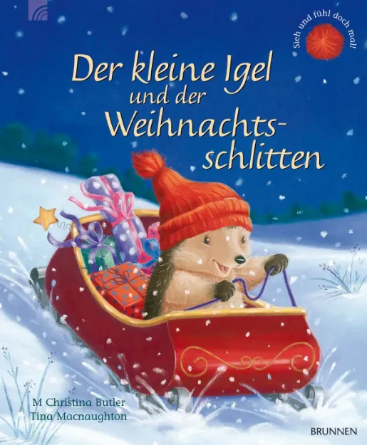 Bild von Butler M: Der kleine Igel und derWeihnachtsschlitten