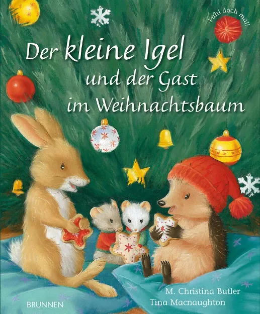 Bild von Butler M: Der kleine Igel und der Gastim Weihnachtsbaum