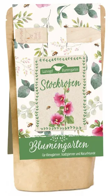Bild von Stockrosen