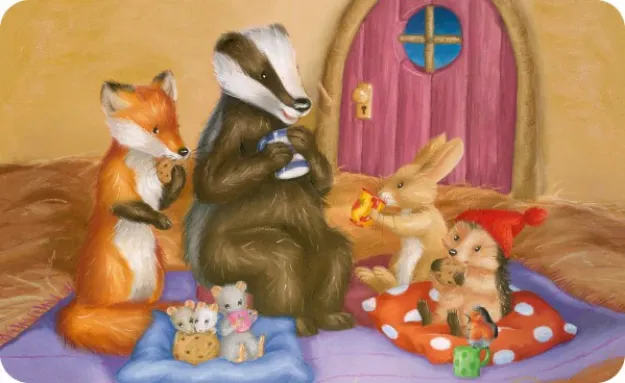 Bild von Frühstücksbrett Der kleine Igel