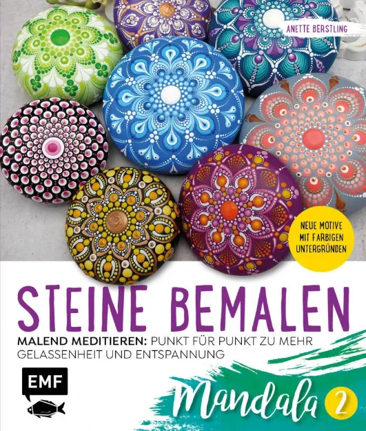 Bild von Berstling A: Steine bemalen – Mandala –Band 2
