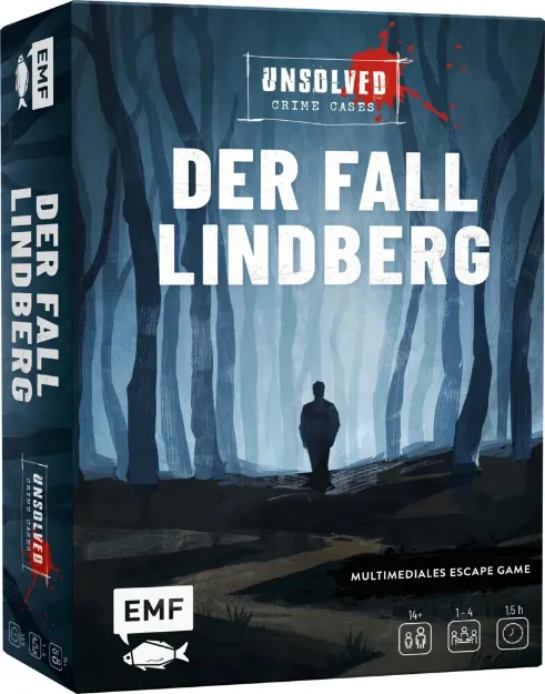 Bild von Paperdice Holding GmbH: Krimi-Spielebox:Unsolved Crime Cases – Der Fall Lindber