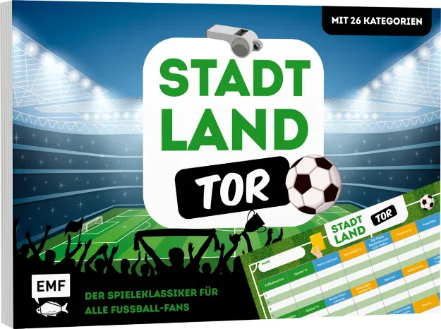 Bild von Stadt, Land, Tor – Der Spieleklassikerfür alle Fussball-Fans