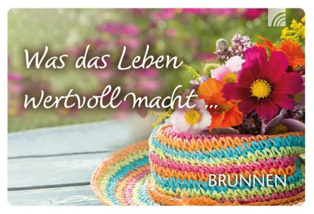 Bild von Brunnen Topschild Post- und Faltkarten /Gratis