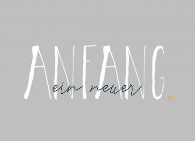 Bild von Ein neuer Anfang 10 Ex.