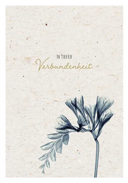 Bild von Faltkarte. Verbundenheit 6 Ex.