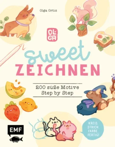 Bild von Ortiz Ortiz O: Sweet zeichnen – 200 süsseMotive von Instagram-Artist olguioo